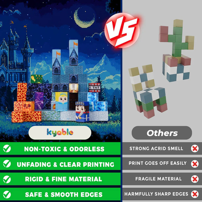 【Midnight Blue】ImagineBricks™ Building Blocks